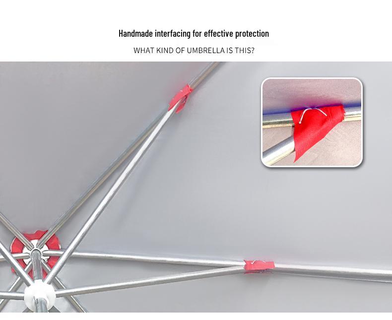Складной уличный коммерческий солнцезащитный зонт с наклоном и козырьком