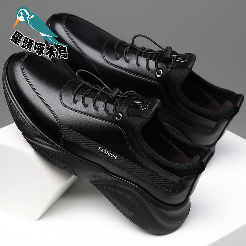 Star Head Woodpecker Men's Shoes New Trend Soft Sole Versatile Casual Sports Shoes Men's Shoes