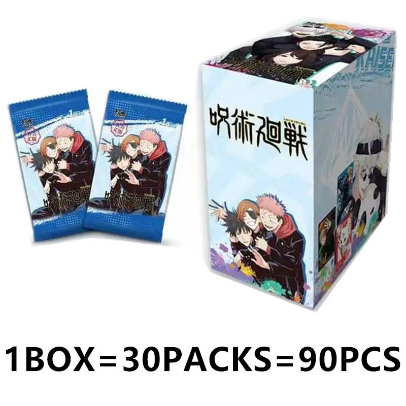 Jujutsu Kaisen Card Warlock Cards Gojo Satoru Fushiguro Megumi Itadori Yuji Cards Anime Peripheral Collection Cards Toy Gift