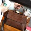 High-end Niche Design Light Luxury Women's Bag Real Cowhide Spring Wide Shoulder Strap Crossbody Bag Fashionable Commuting Bag