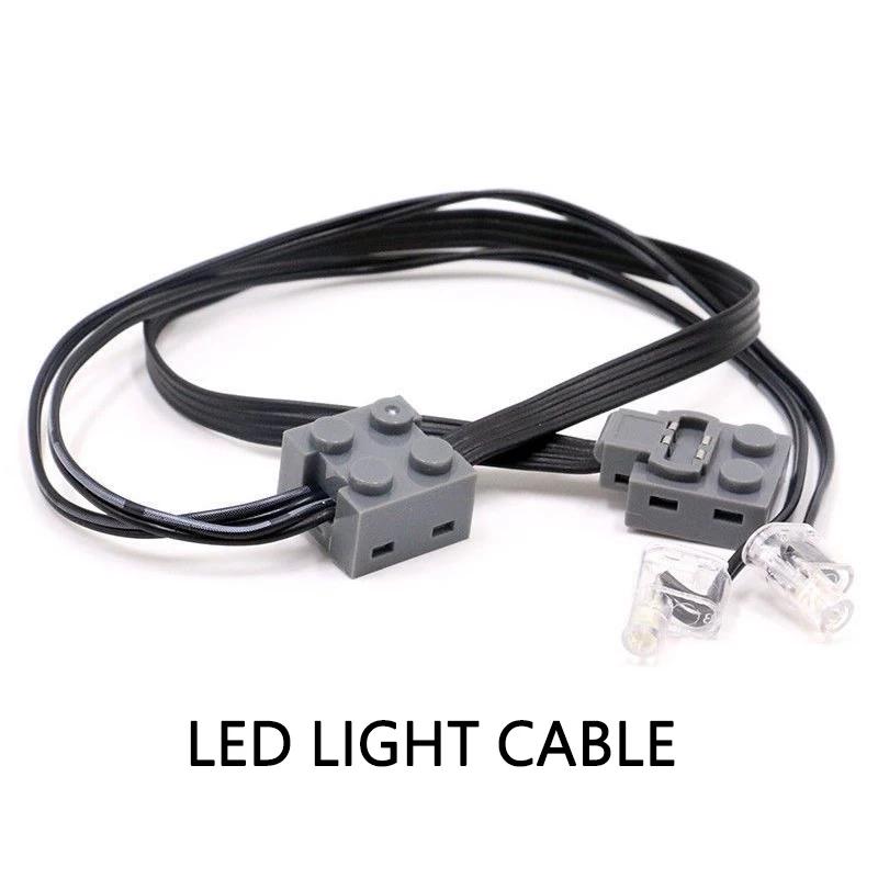 Технический Набор Моторов Детали Power Functions ИК Скорость Управление через Приложение Пульт Дистанционного Управления Батарейный Блок Серво Приемник Света PF Автомобильные Строительные Блоки