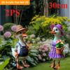 Duck Couple, 2D Flat, Acrylic, Garden Decor, Suitable for Lawns, Parties, Christmas, Halloween