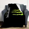 Monster Energy Drink Flannel Blanket Throw Blanket Soft Warm Sofa Bed Camping home Decor Unique Christmas Gift C9261780