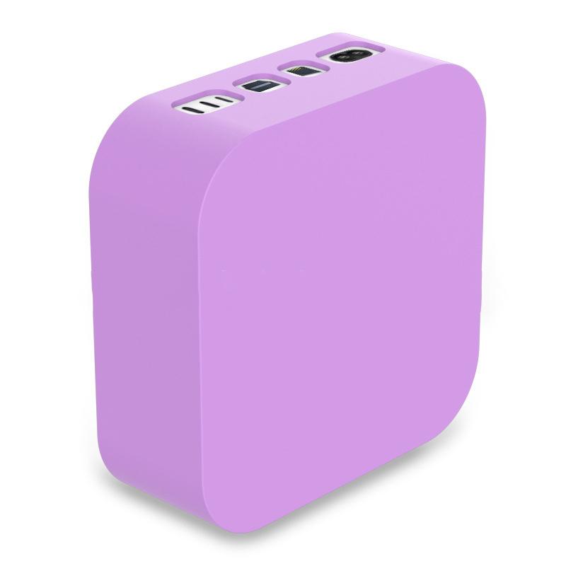 Цветной Настольный Мини-ПК Компьютер Защитный Чехол Для Mac Mini M4 M4 Pro 2024 Силиконовая Защитная Крышка