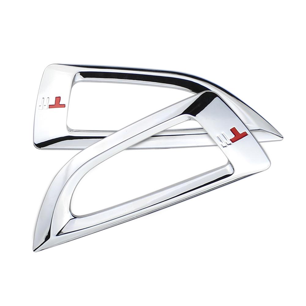 2 шт. Хромированные накладки на боковые указатели поворота из АБС-пластика для Opel Astra J для Opel Crossland X для Opel Insignia B Acc
