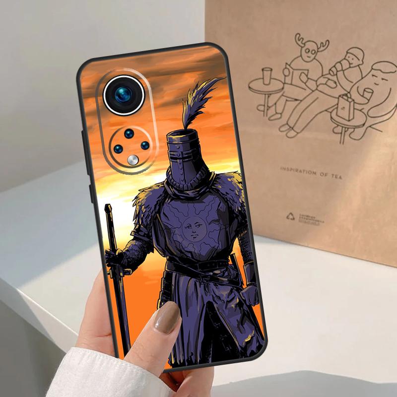 Praise the Sun Dark Souls For Huawei P20 P30 P40 P60 Pro P Smart Nova 9 5T Honor 70 90 50 Magic5 Lite X7a X9a X8a Case
