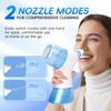 Система для промывания носа, Электрическая машина для промывания пазух с двойным резервуаром для воды для быстрого облегчения дискомфорта в носу, Самоочистка и автоматический сбор отходов