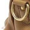 Used Vitello Dyno Bag BL0805 7922 2-Way Shoulder Bag with Metal Logo, Brown (11569) Unisex from Japan AUTHENTIC