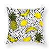 Boho Room Aesthetic Summer Green Pillowcase Cartoon Pineapple Decorative Pillow Bed Sofa Throw