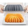 Silicone Bread Loaf Pan With Fluted Design, Food Grade Non-Stick Silicone Baking  For Cake, Metal Reinforced Frame Secure