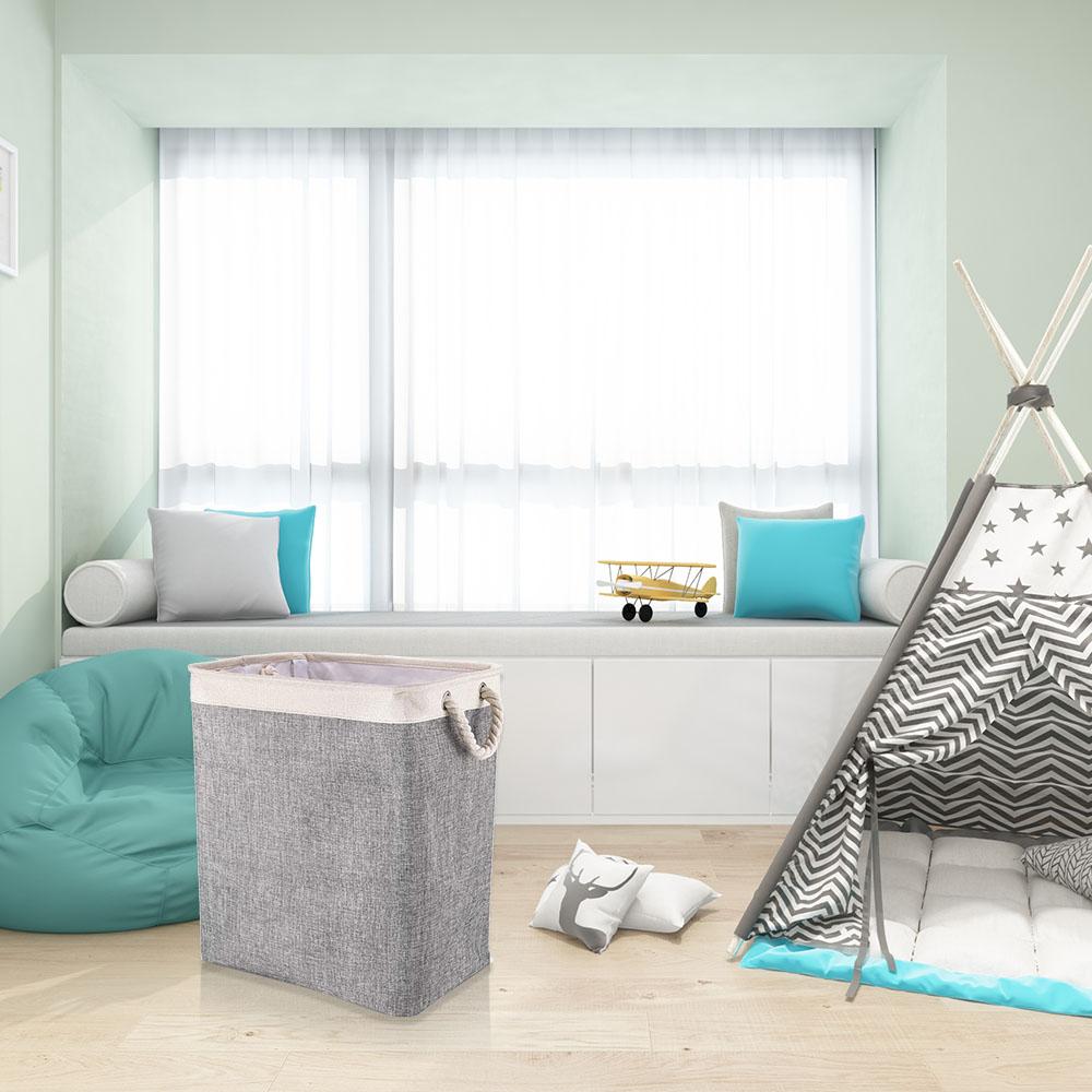 Collapsible Laundry Basket Foldable Baby Dirty Clothes Hamper Practical Cloth Basket for Clothing