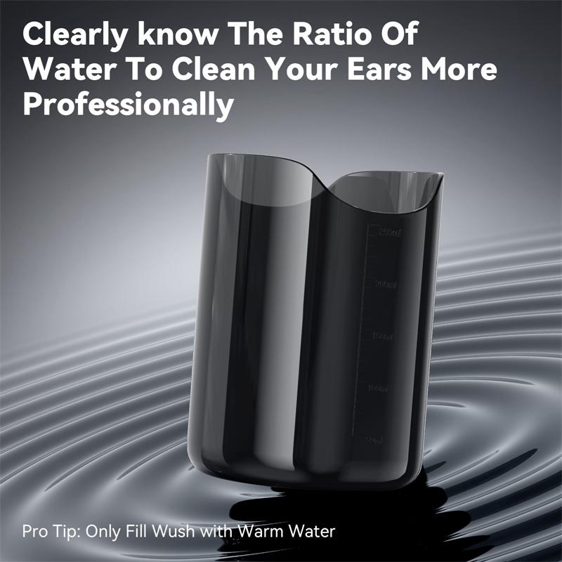 Электрическая система промывки ушей для удаления ушной серы, работающая от воды, с 4 режимами давления, безопасные и эффективные инструменты