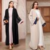 Элегантное арабское платье-роба с рукавами «летучая мышь» в дубайском стиле - Новая мусульманская мода Ближнего Востока Женский кардиган-платье