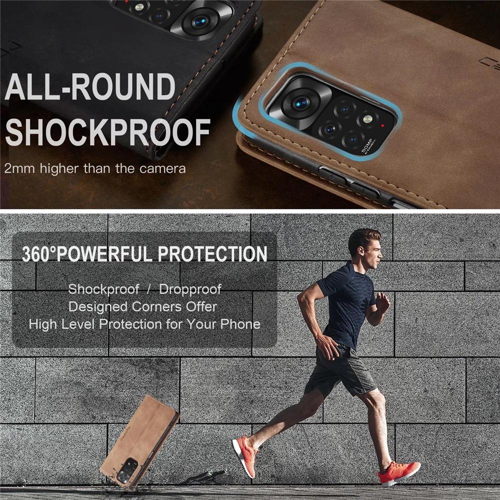 Matte Leather Case for Xiaomi Mi 9T 10T 11T 12T Pro Lite 5G Redmi Note 8 9s 10 11 11S 12 Pro Wallet Flip Cover Poco X5 F3 M3 Pro