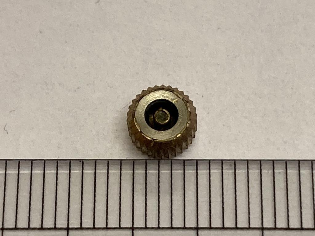 CITIZEN Crown with C 1 3D Mechanical GF Mark, piece, Finish, Part, Watch, (Gold Finish)