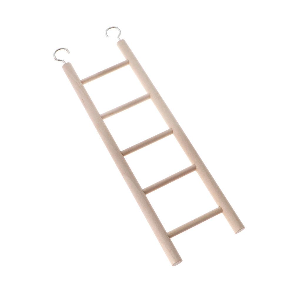 Деревянные качели Подвесной декор Лестница для лазания Игрушки для попугаев Товары для птиц Игрушка для хомяков