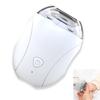 Baby Safe Electric Nail Trimmer USB Charging Night Lamp Function 3 Speed Settings for Infants and Kids White