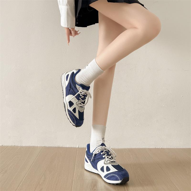 Ретро кроссовки на черной платформе для фанатов Queen женские 2025 новая осень юбка универсальные повседневные спортивные туфли