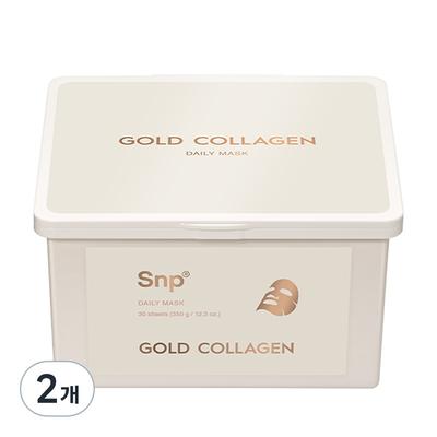 SNP Gold Collagen Daily Mask Pack 350 г, 30 шт., 2 шт.