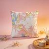 Bold Dopamine Floral Burst Cushion Cover Comfortable Durable Pillow Cover MultiScene for Home Office Car Sofa