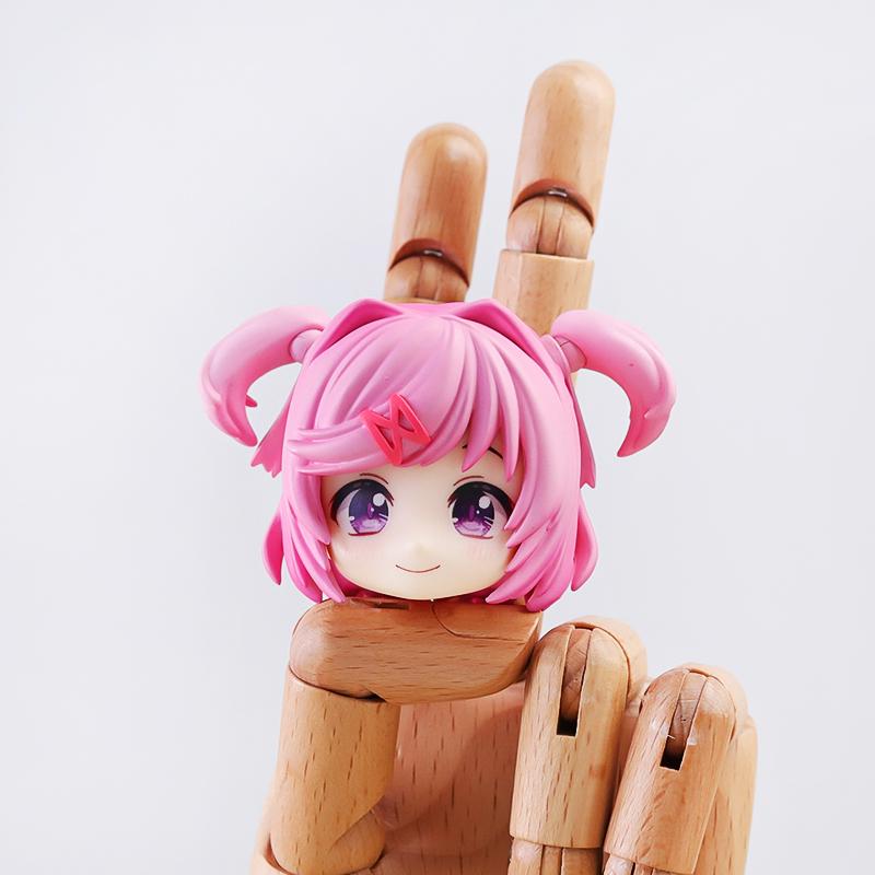 OB11 Сменная головка Девочка Головка для тела Obitsu11 GSC 1/12 BJD Головка куклы Тело куклы Девочка Милая Нежная Головка куклы