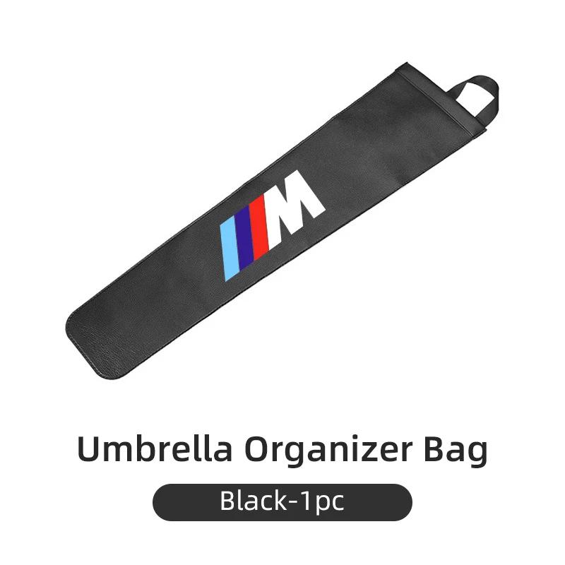 XJBN1 New Car Waterproof Umbrella Storage Bag PU Leather Cover Umbrella Organizer Holder For BMW E46 E90 E60 F30 F10 E39 E36 F20