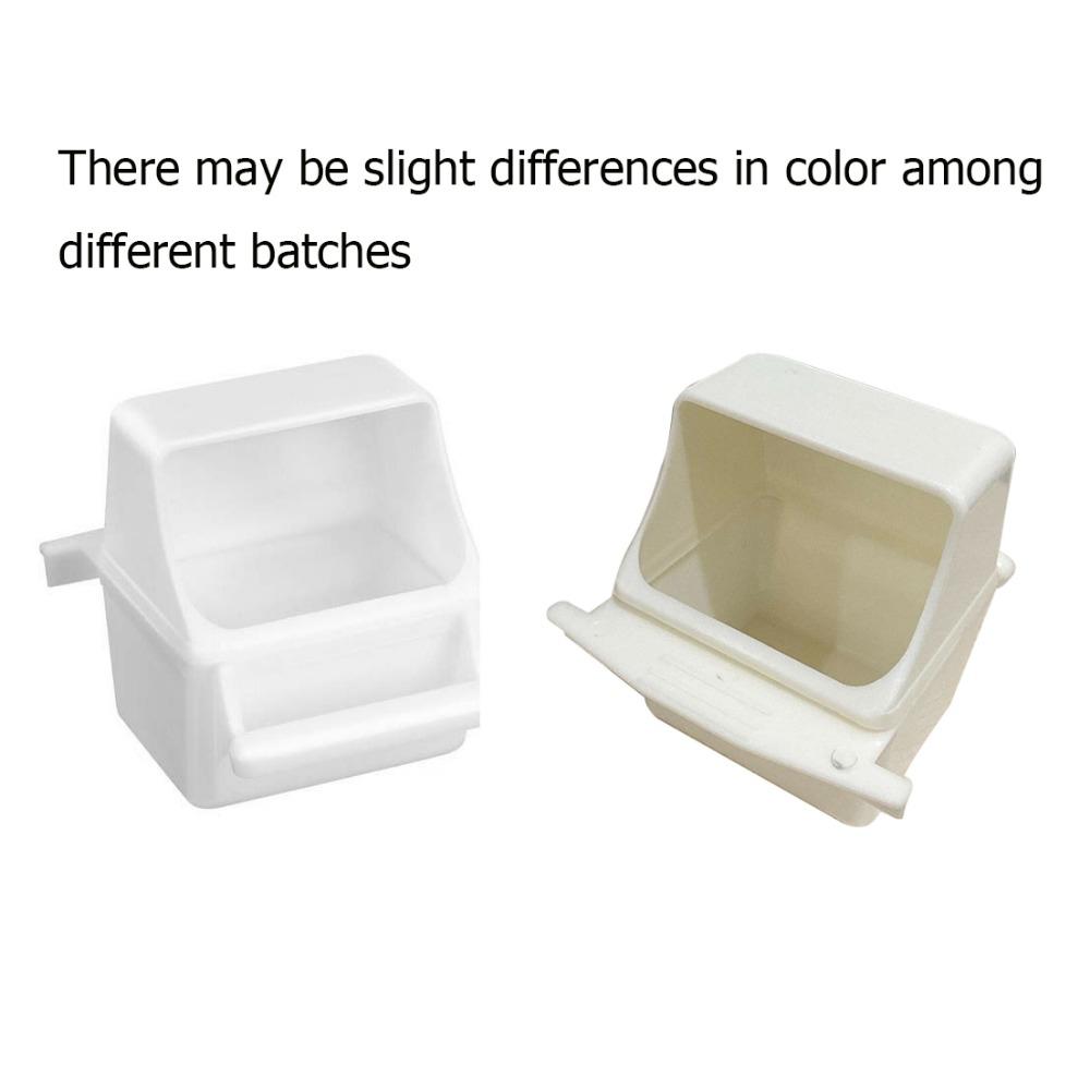 Parrot Peony Food Cup Bird Cage Food Box Bird Feeder Parrot Food Box Parakeet Water Dispenser