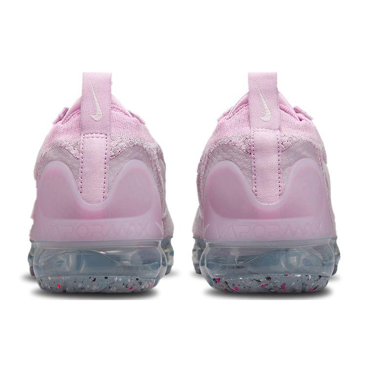 Nike Air VaporMax 2021 Flyknit Light Arctic Pink Женские кроссовки Summit-Белый металлик-Серебристый Iced-Сиреневый DH4088-600