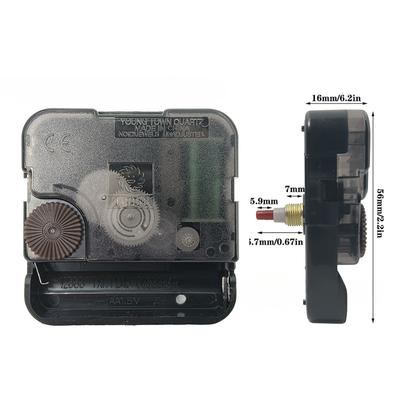 12888 Sun Brand Movement DIY Wall Clock Mechanism Спальня Бесшумные Часы с высоким крутящим моментом Кварцевый механизм Современные часы Аксессуары