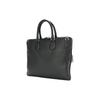 Bally Кожаный портфель с карманом на молнии в полоску Мужские сумки Черный 6218262