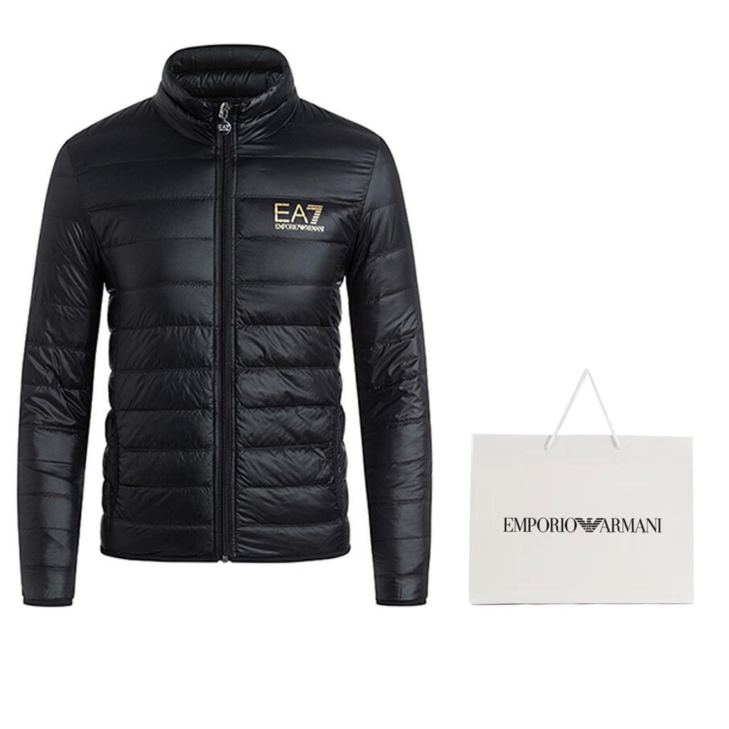 Стеганая куртка-пуховик Ea7 EMPORIO ARMANI на молнии 8NPB01-PN29Z-0208