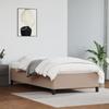 Day and Night - Day and Night Bed Frame Without Mattress Synthetic Leather Cappuccino 80x200 Cm