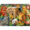 500 Piece Puzzle : Bonding : Wild Animals