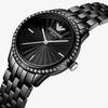 Emporio Armani AR1478 Ladies Ceramica Black Crystal Watch