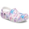 Crocs Классические кроксы унисекс розово-белые из дышащей ЭВА для улицы 207567-94S