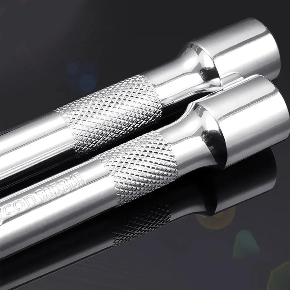 1/4" 3/8" 1/2" Торцевая трещоточная рукоятка Удлинитель 50/75/100/125/150/250 мм Длинная штанга Рукоятка рулевого управления Соединительный стержень Аксессуары