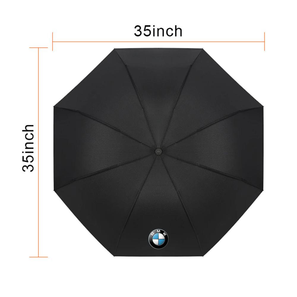 ADZW9 Car Automatic Folding Windproof Sunshade Umbrella For BMW M Power M3 M4 M5 X3 X5 E46 E90 E60 F10 F30 E39 E36 F20 E20 Performance