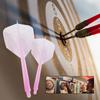 6/3Pcs 2BA Integrated Dart Flights Shaft Anti-Fall Professional Transparent Plastic Flights and Shafts Dart Accessories Kit