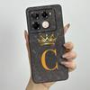 Чехол для телефона для infinix Note 40 4G X6853 Note 40 Pro Plus X6851B 40 Pro 4G X6850 5G X6851 Модный с буквами Матовый Мягкий чехол Funda