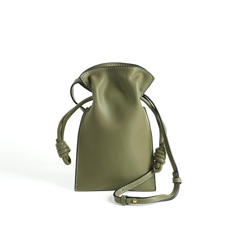 Простая сумка для мобильного телефона из натуральной кожи, универсальная сумка через плечо для поездок на работу