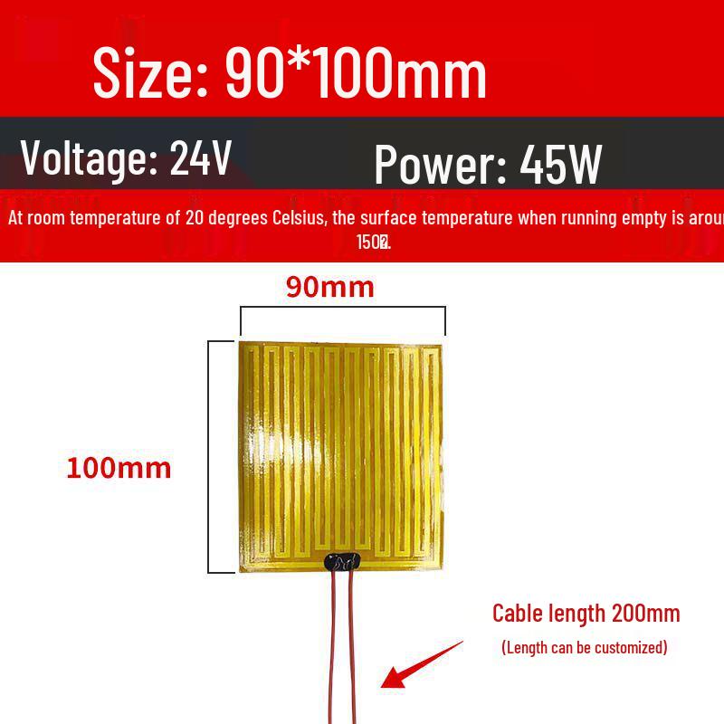 Polyimide Electric Heating Film: Adjustable Temperature Flexible Heating Sheet