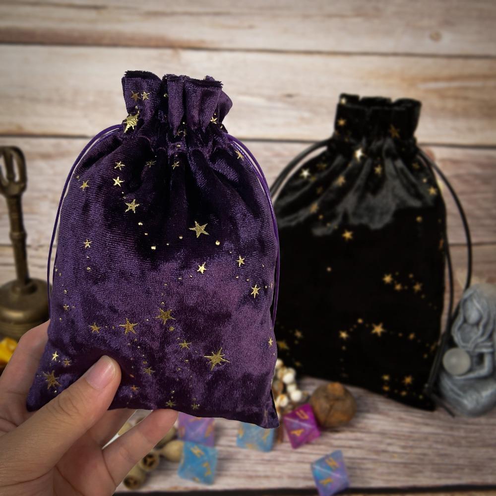 Tarot Oracle Cards Storage Bag Velvet Jewelry Bag Trendy Tarot Pouch