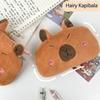 Capibara плюшевый пенал мультфильм Capybara большой емкости пенал для ручек канцелярские принадлежности сумка косметичка