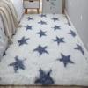 Non Slip Bedside Rugs Imitation Wool Long Hair Carpet New Sofa Cushion  Home Decor