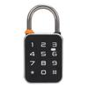 Fingerprint Password Padlock IP65 Waterproof Aluminum Alloy Double Sided Electronic Combination