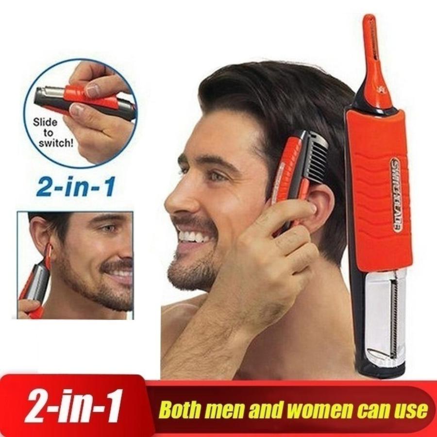 Триммер для волос Microtouch Switchblade с двойной головкой, многофункциональная мужская бритва