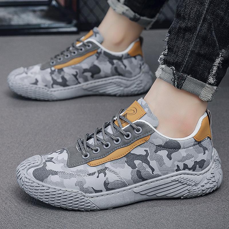 Мода 2024 года, новые туфли на плоской подошве со шнуровкой, вулканизированные туфли, дышащая мужская повседневная обувь, легкие уличные мужские прогулочные противоскользящие мужские кроссовки