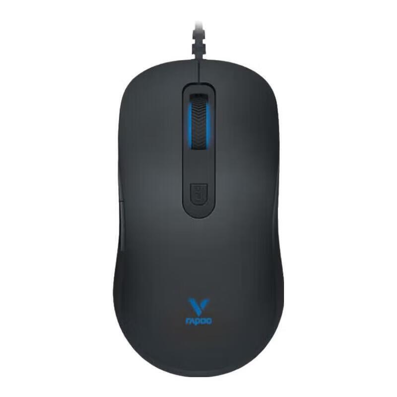 Rapoo V22S Проводная эргономичная RGB игровая мышь
