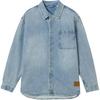 Levis Comfortable Casual Simple Single Button Long Sleeve Denim Jacket Men Jackets 004ZF-0000