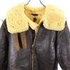 REAL McCOY Летная куртка типа B-3 из овчины 40 Коричневая Мутон Мужская Б/У